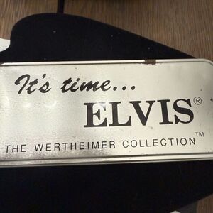 Vintage Elvis The Wertheimer Collection Watch W/ 2 extra links &  Tin 2002